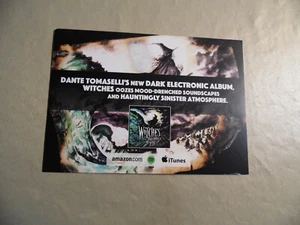 Dante Tomasellis Hexen Werbekarte / Kostenloser Inlandsversand - Bild 1 von 2