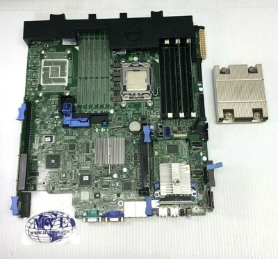 DELL 0KM5PX KM5PX 0XHMDT 0K09CJ NX-2700 E5-2403V2 8GB RAM MOTHERBOARD - Image 1 of 4