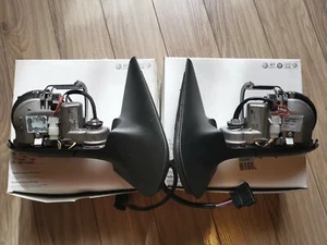 Espejos retrovisores plegables eléctricos LHD PERSONALIZADOS VW R32 aniversario 125 mm Golf MK4 IV Bora *NUEVOS* - Imagen 1 de 6