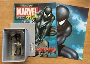 EAGLEMOSS CLASSIC MARVEL FIGURINE COLLECTION SPECIAL BLACK SPIDERMAN ON ROOFTOP - Picture 1 of 1