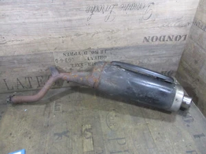 Silenciador de escape izquierdo Aprilia Pegaso 650 ML BR5F3 B857 - Imagen 1 de 5