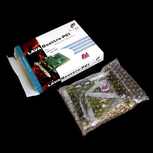NEW! ~ Lava Quattro-PCI 4 UART Com Port RS232 Serial Expansion PCI Card - Picture 1 of 5