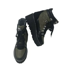 SIXTYSEVEN 79725 Nylon & Suede Quilted Ankle Boots - UK 4/EU 37 - £145 - Picture 1 of 11