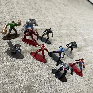 Jada Toys Marvel Nano Metalfigs MiniFigures DieCast Metal Lot of 10 Figures - Picture 1 of 22