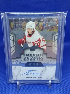 2019-20 Upper Deck Exquisite Rookie Auto Taro Hirose /199 Detroit Red Wings - Picture 1 of 1