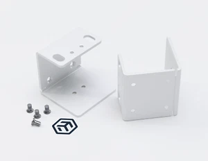 Kit de montage en rack Mikrotik RMK-2/10 1U double/10" - Photo 1/3