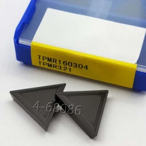 TPMR321 TPMR160304 252 Turning lathe tool Triangular carbide insert for steel - Picture 1 of 4