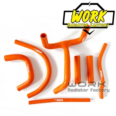 Orange Coolant Hose for KTM 400 620 625 640 660 LC4 Adventure Duke II 1994-2007 - Изображение 1 из 4