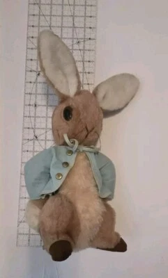 Peter Rabbit Plush, 15" From Ears To Fluffy Tail (BB1-5) - Image 1 of 4