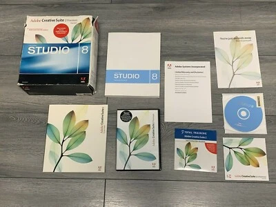 Adobe Creative Suite 2 Premium STUDIO 8 Adobe Web Bundle For Win. Sold as  is. - Image 1 of 4