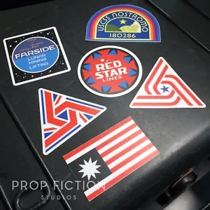 Alien - Prop USCSS Nostromo Sternenfrachter Aufkleber / Raumschiffausrüstung Aufkleber - Bild 1 von 8
