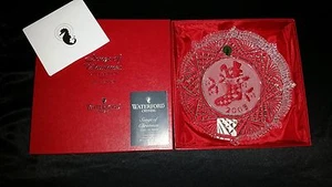 NIB WATERFORD 2005 SONGS OF CHRISTMAS HAVE YOURSELF A MERRY LITTLE X-MAS PLATE - Picture 1 of 12