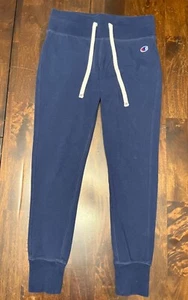 Pantalones de chándal Champion azul marino para mujer talla pequeña - Imagen 1 de 4