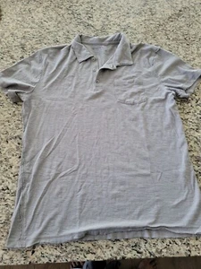 Rogue State Men Polo Shirt Gray Size L - Picture 1 of 5