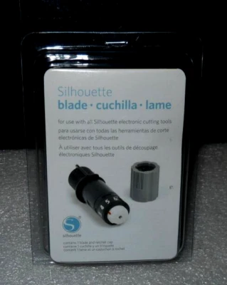 Silhouette Crafting SILH-BLADE-3-3T 2013 Cameo Blade and Ratchet Cap NOVO - Imagem 1 de 2
