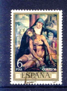 España_1970 Mi.Nr. Pintura del día del sello de Morales de 1857 - Imagen 1 de 1