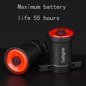 Smart Bike Tail Light 3.7V 400mAh Rechargeable Battery Type-C Normal Version - Picture 1 of 14