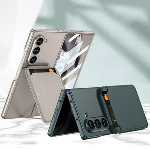Custodia protettiva per Samsung Galaxy Z Fold5 / Fold6 scheda magnetica - Foto 1 di 14