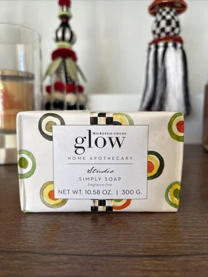 MacKenzie Childs Glow Home Apothecary Studio Simply Soap Bar Fragrance Free NEW - Image 1 of 4