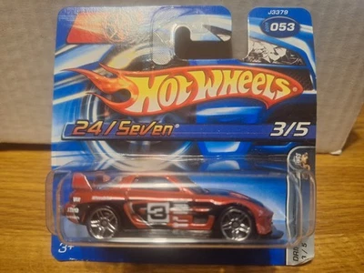 Hot Wheels Drift Kings 2006 Mazda RX7 24/Seven rojo 53 JDM Foto 1 de 3