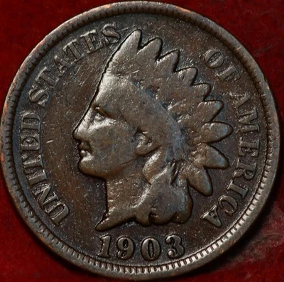 1903 Philadelphia Mint Indian Head Cent - Image 1 of 2