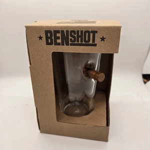 Vetro pinta originale BenShot con proiettile BMG vero matrimonio militare regalo unico - Foto 1 di 4