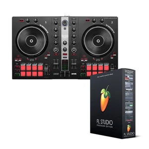 Controlador DJ Hercules DJControl Inpulse 300 MK2 con productor de estudio FL - Imagen 1 de 9