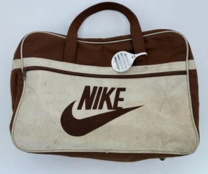 70er Jahre Blue Ribbon Sport Nike Reisetasche braun/beige - Bild 1 von 2
