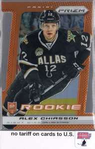 2013-14 Panini Prizm Prizms Orange Die Cut #229 Alex Chiasson 50/50 - Picture 1 of 2