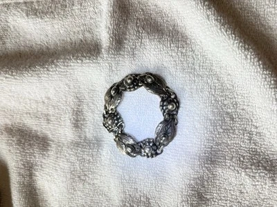 Pulsera Georg Jensen Sterling 1930-1940 Foto 1 de 4