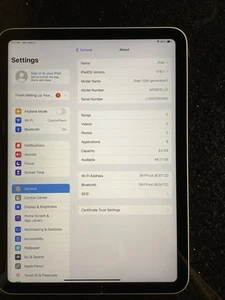 ipad 10th generation 64gb 28293-1 - Afbeelding 1 van 5