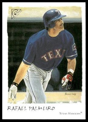 2002 Topps Gallery #78 Rafael Palmeiro Texas Rangers - Image 1 of 2