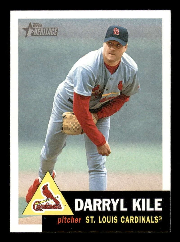 Tarjetas base de béisbol Topps Heritage 2002 #1-200: (Tú eliges) ¡Compra 1, obtén 1 gratis! Foto 1 de 1