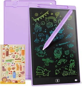 10 inch LCD Writing Tablet Colorful Screen Drawing Board Toddler Toys Learning - Picture 1 of 6