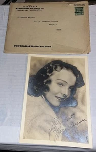 RARISSIMA fotografia 1923-26 di Jane Bryan con busta originale con francobollo da 1 centesimo - Foto 1 di 5