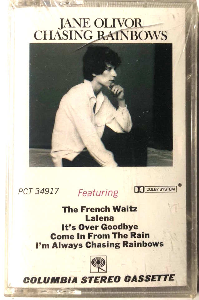 Chasing Rainbows by Jane Olivor (Cassette 1990, Columbia  New sealed PCT 34917 - Image 1 of 3