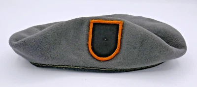 Boina de lã cinza ROTC JROTC - Imagem 1 de 4