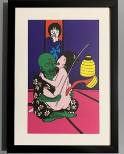Toshio Saeki Print Erotic SM Select Japanese 1971 Modern Shunga from JAPAN - Picture 1 of 1