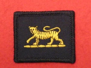 BRITISH ARMY PRINCESS OF WALES ROYAL REGIMENT TIGER TRF BADGE SEW ON - Picture 1 of 1