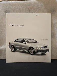 Mercedes Benz Clase CLK 2003 cupé coche folleto publicitario - EE. UU. - Imagen 1 de 5