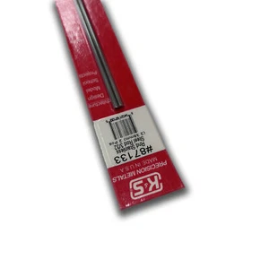 87133 K&S Metal Acero Inoxidable Varilla Redonda 3/32” 2.38mm 300mm Largo, 2 Piezas - Imagen 1 de 2