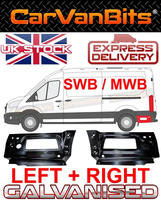 FOR FORD TRANSIT MK8 TOURNEO 14-19 BEHIND REAR WHEEL ARCH SIDE BODY REPAIR PANEL - Image 1 of 4