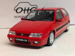 1:18 Otto Mobile Citroën ZX 16V Rouge Furio 1994 OT797 NUEVO NUEVO - Imagen 1 de 7