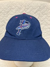 Melon Wear Brand Navy Pensacola Blue Wahoos Strapback Baseball Cap Hat Minors