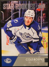 2021-22 21/22 Upper Deck AHL STAR ROOKIES #122 Cole Koepke Syracuse Crunch