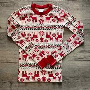 Hanna Andersson Kids Dear Deer Pajama Top Size 12 NWOT - Picture 1 of 3