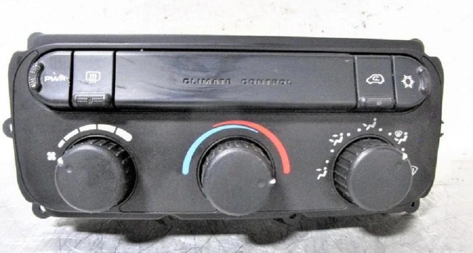 Оригинальный блок управления температурой обогревателя переменного тока для Dodge Caravan 2003 года выпуска - Изображение 1 из 4