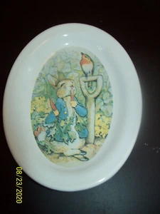 Petter Rabbit Decorative Soap Dish 5" H x 3 3/4" W - Picture 1 of 2