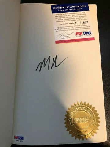 Marco Rubio An American Son Signed Limited 1st Edition PSA DNA Cover