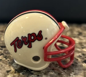 Maryland Terrapins Mini Helmet 2” Riddell Pocket Pro Traditional White - Picture 1 of 6